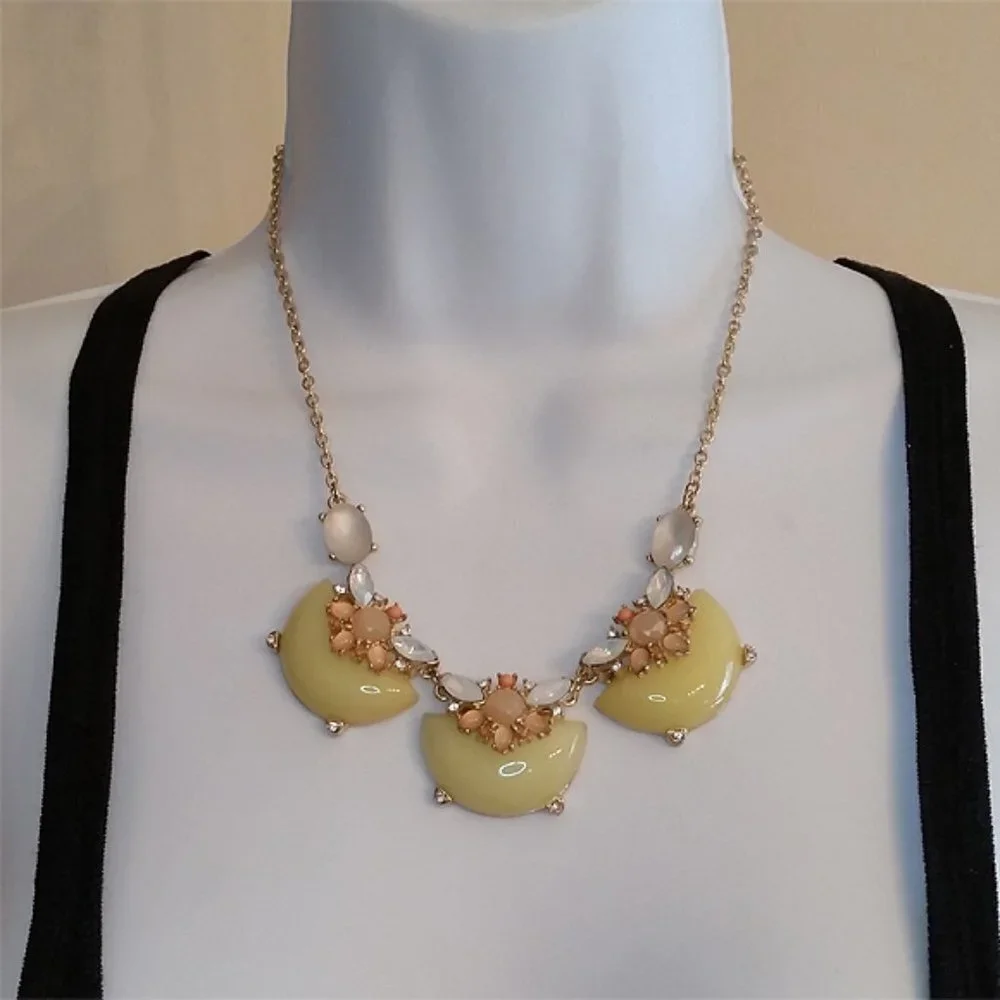The Limited Elegant Statement Necklace -Bejeweled Costume Jewelry Fun Dressy